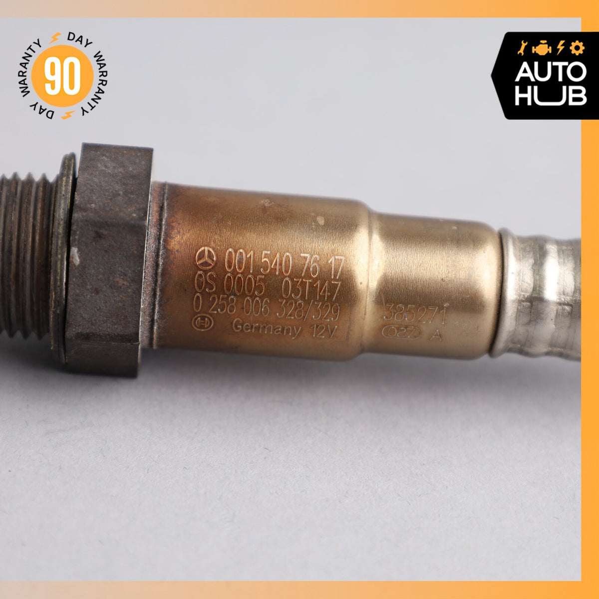 03-08 Mercedes R230 SL500 ML500 E55 Oxygen O2 Sensor Lambda 0015407617 OEM - photo 7