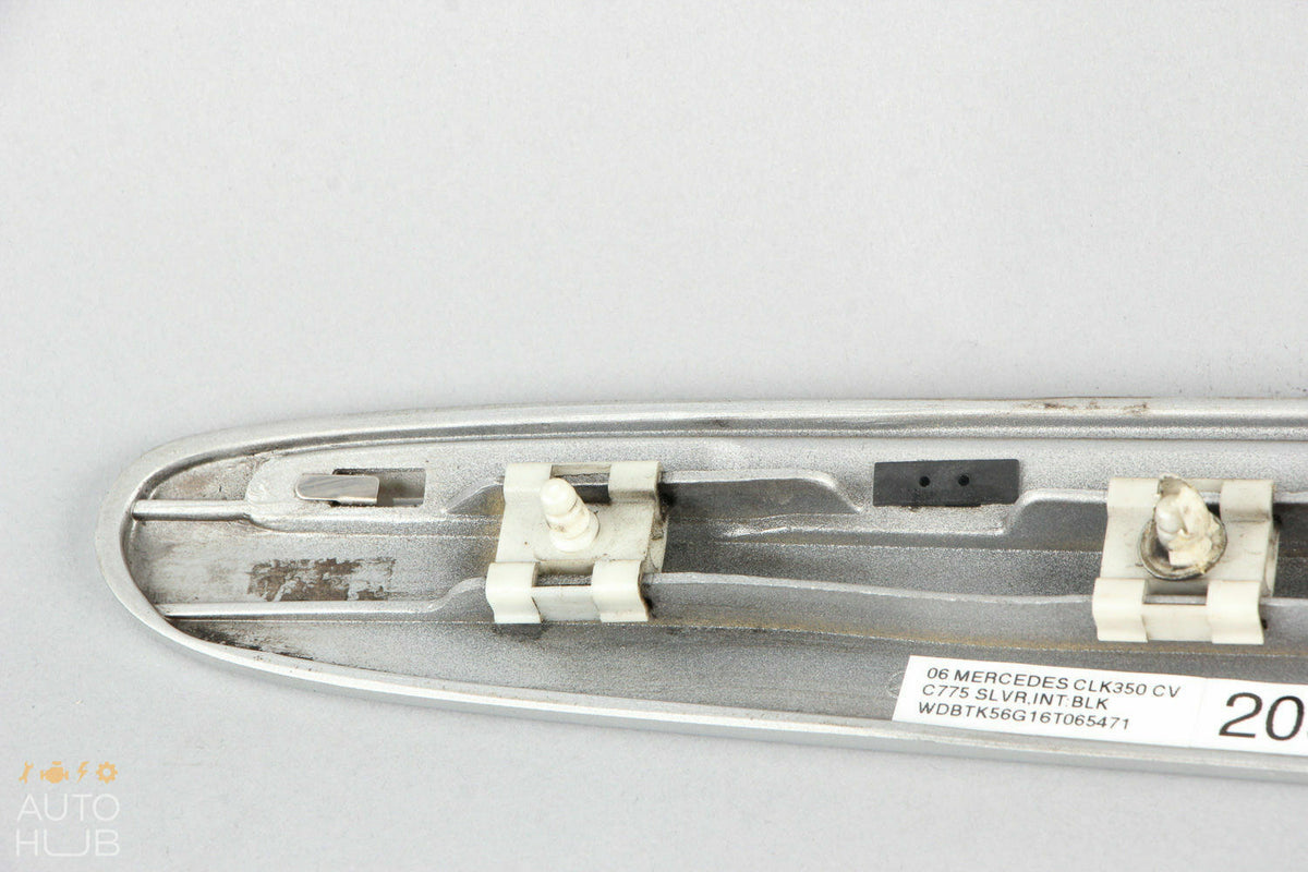 03-09 Mercedes W209 CLK350 CLK55 AMG Quarter Molding Trim Rear Left Side OEM - photo 6