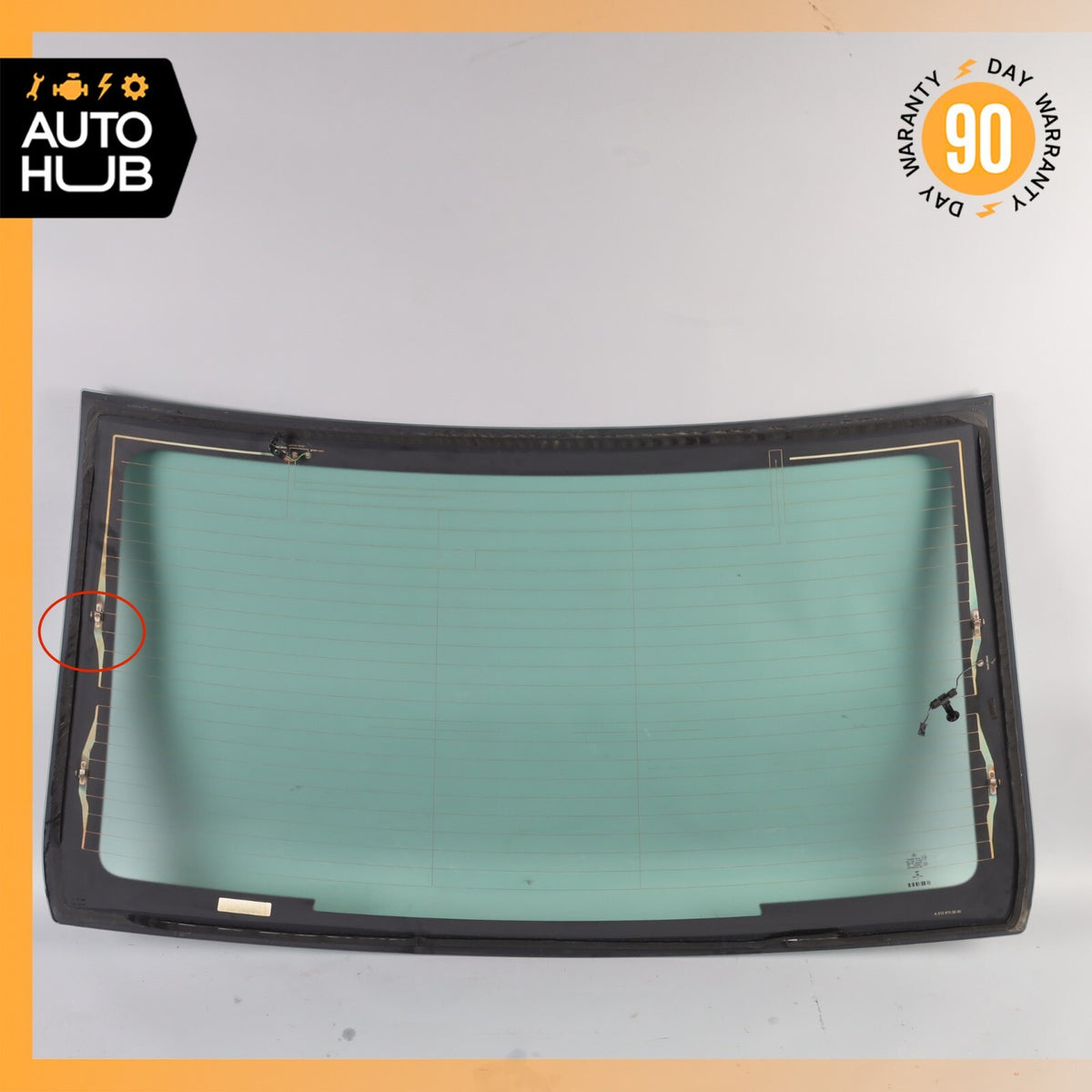10-16 Mercedes W212 E400 E350 E250 Sedan Rear Windshield Window Glass OEM - photo 10