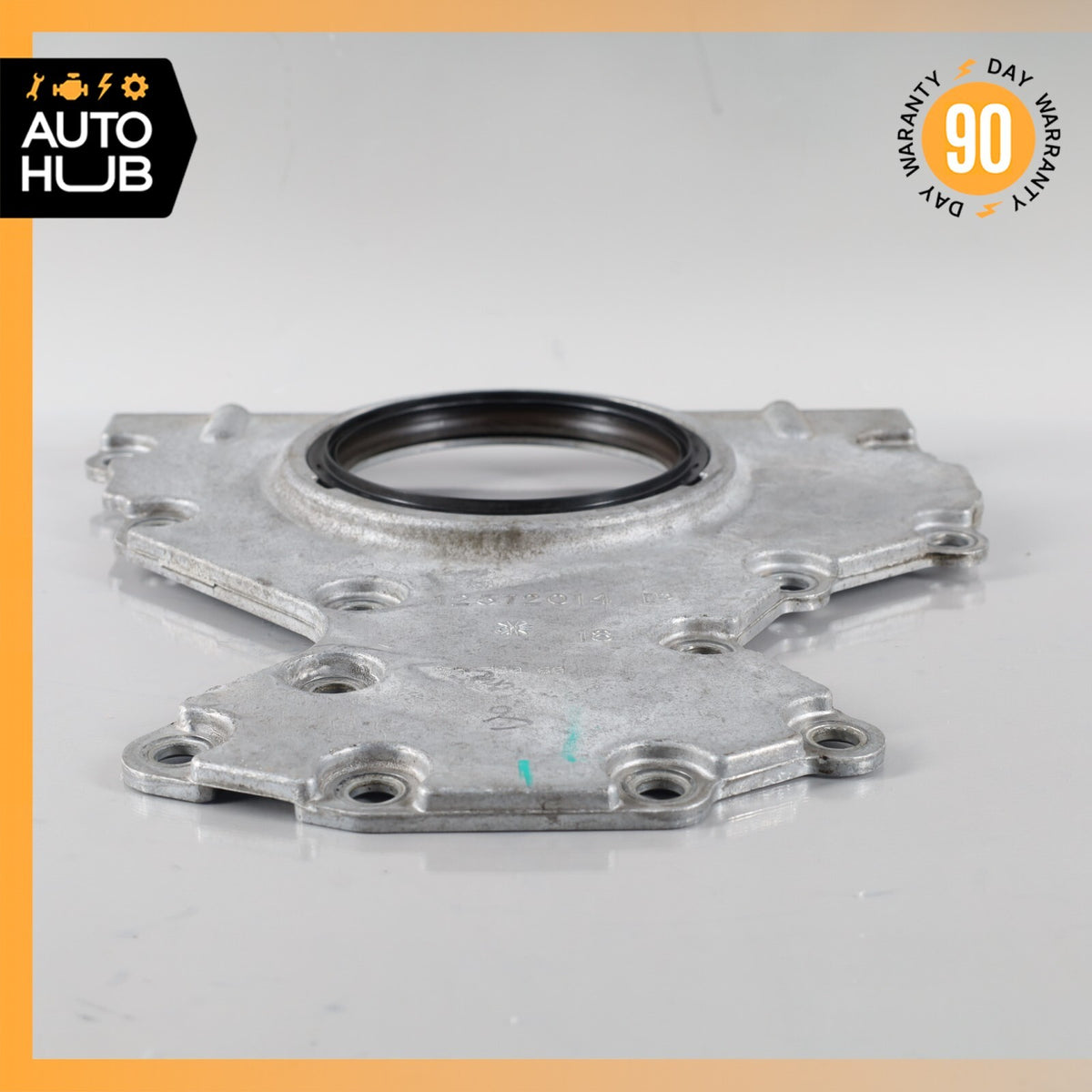 Chevrolet Corvette C6 Engine Rear Crankshaft Retainer Seal Plate 12572014 OEM - photo 9