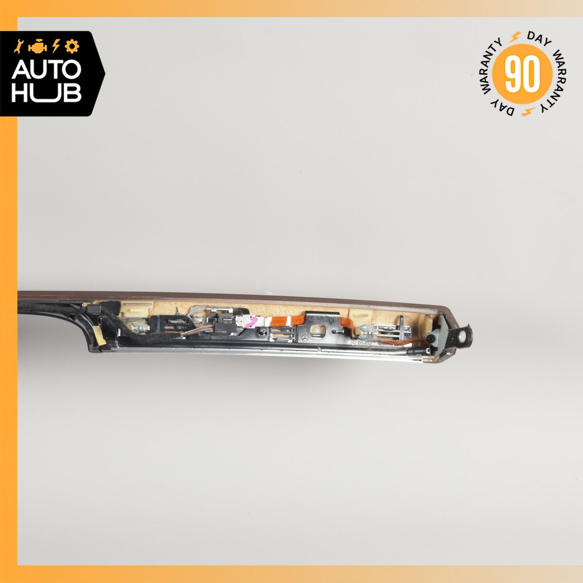 07-13 Mercedes W221 S550 S350 Dashboard Center Trim Molding 2216805471 Wood OEM - photo 11