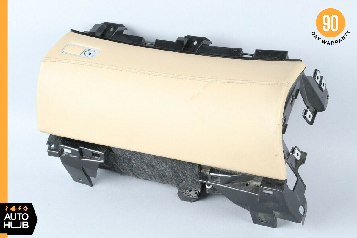 07-13 Mercedes W216 CL600 CL65 AMG Dashboard Dash Glove Box Compartment Beige - photo 1