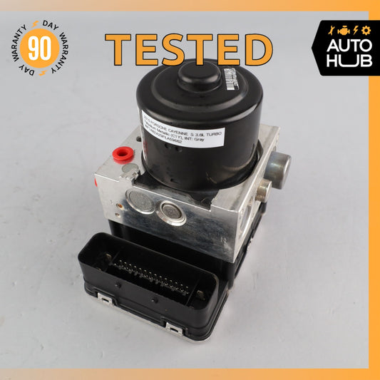 15-18 Porsche Cayenne 958 S ABS Hydraulic Pump Control Module 7P0907379R OEM - photo 1