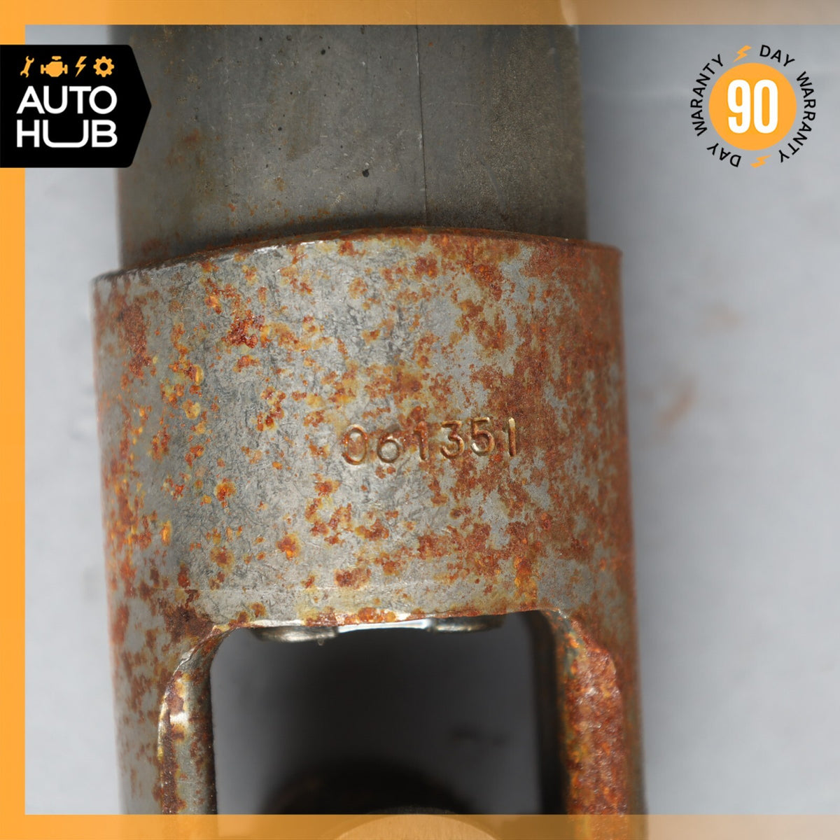 03-12 Bentley Continental GT Lower Steering Coupling Flex Shaft Rod Joint OEM - photo 11