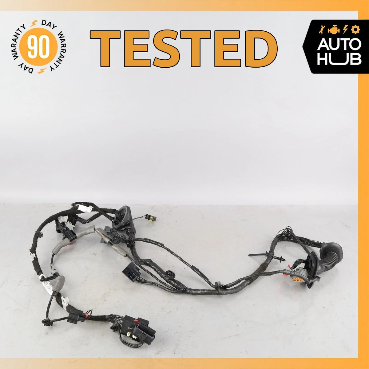 Jaguar X152 F-Type Left Driver Side Door Wire Harness GX5314631CB OEM - photo 1