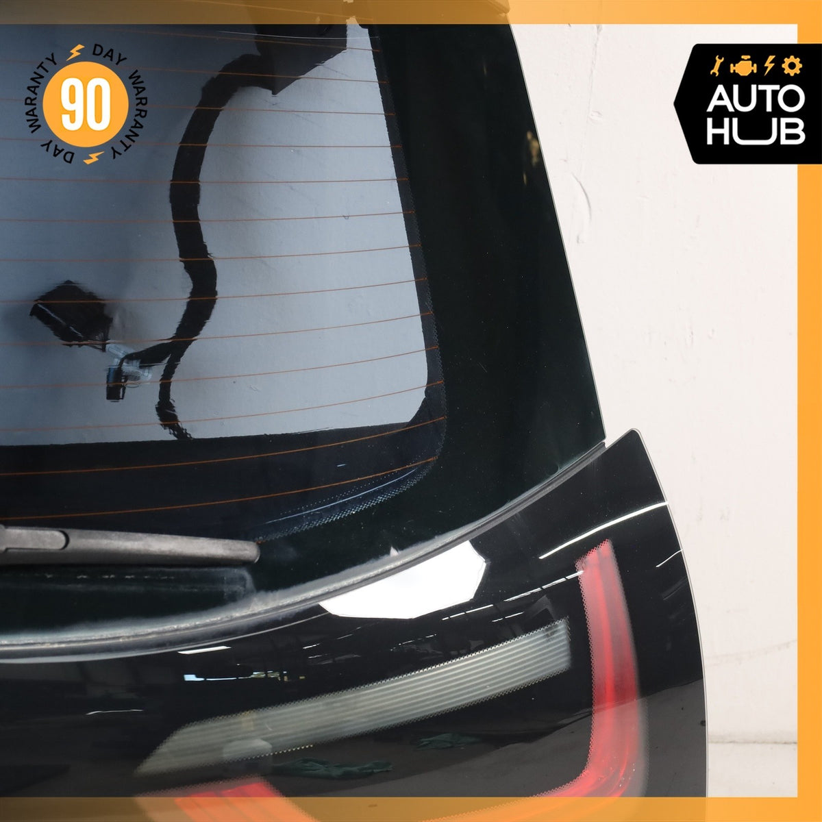 14-21 BMW i3 I01 Trunk Lid Tail Gate Hatch Shell Black OEM 43k - photo 6