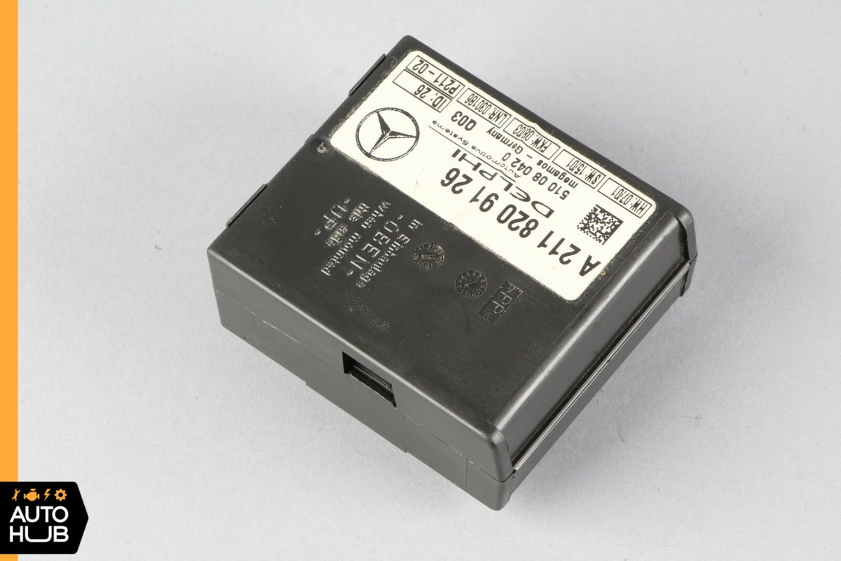 01-07 Mercedes W203 C230 CLK320 Anti Theft Alarm Module 2118209126 OEM - photo 4