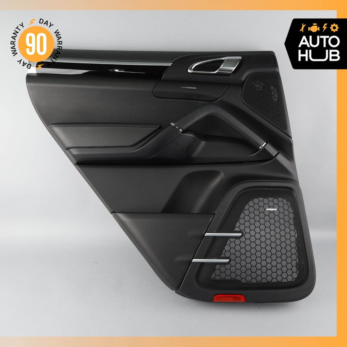 11-18 Porsche Cayenne 958 E-Hybrid Rear Left Side Interior Door Panel OEM 64k - photo 2