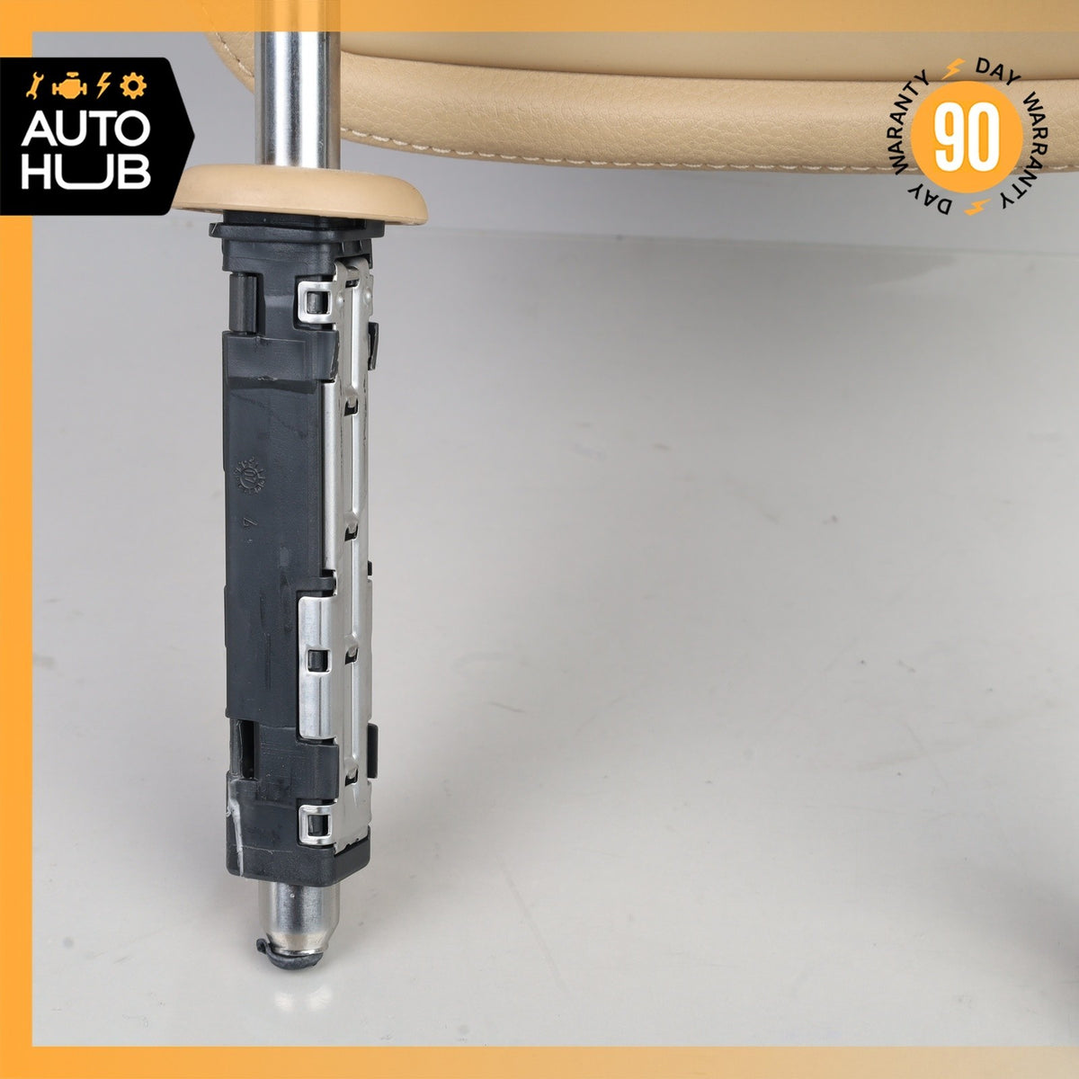 11-14 Porsche Cayenne 958 Hybrid S Front Left Side Headrest Head Rest Beige OEM - photo 17