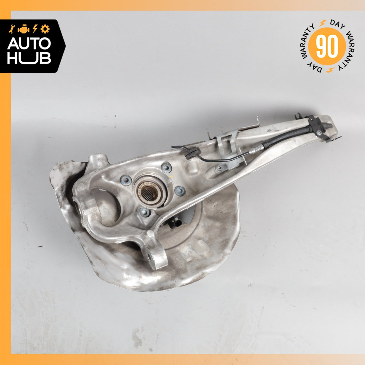 11-18 Porsche Cayenne 958 Front Right Knuckle Spindle 7P0615312B OEM - photo 17