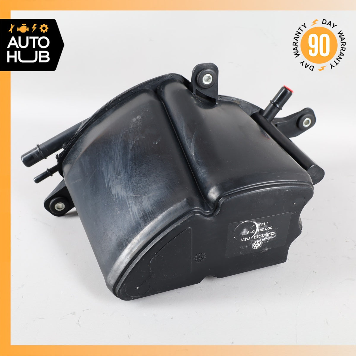 03-17 Bentley Continental GTC GT Fuel EVAP Charcoal Canister Box Vapor OEM 87k - photo 9