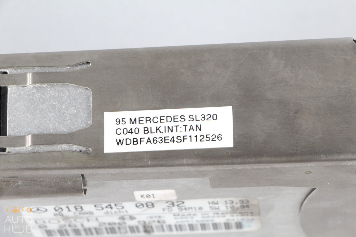1995 Mercedes R129 SL320 3.2L Carb MAS Control Unit 0185450832 OEM - photo 8