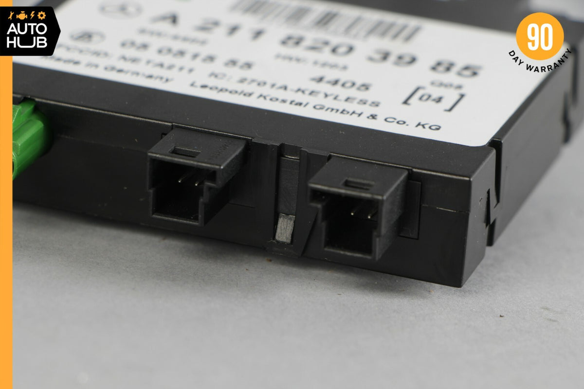 03-11 Mercedes W219 CLS500 E500 Keyless Go Entry Control Module 2118203985 OEM - photo 5