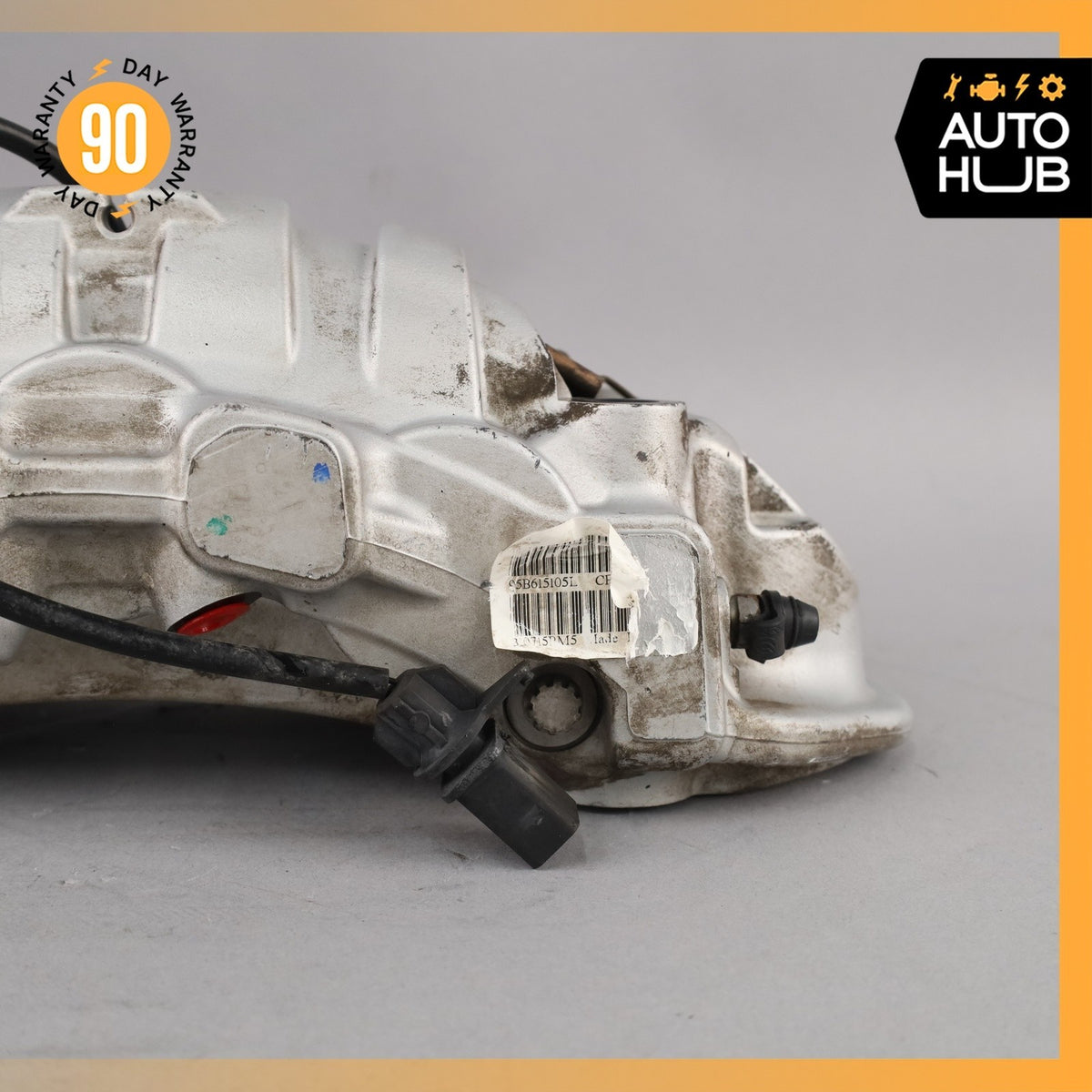 10-23 Porsche Macan Cayenne Panamera Front Brake Calipers Set 7PP615123 OEM - photo 11