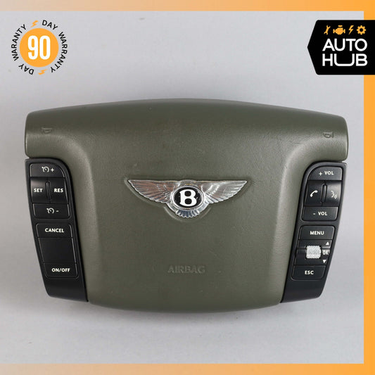 03-13 Bentley Continental GTC Flying Spur Driver Steering Wheel Airbag OEM - photo 1