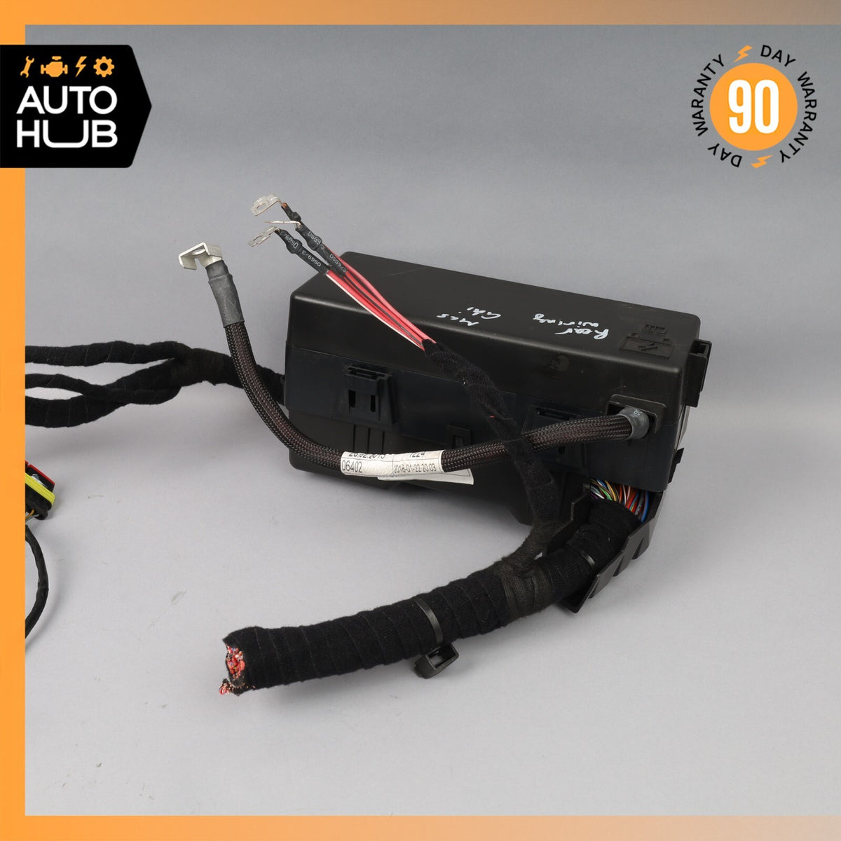 2018 Maserati Ghibli M157 3.0L RWD Rear Trunk Fuse Box w/ Wire Harness OEM - photo 2