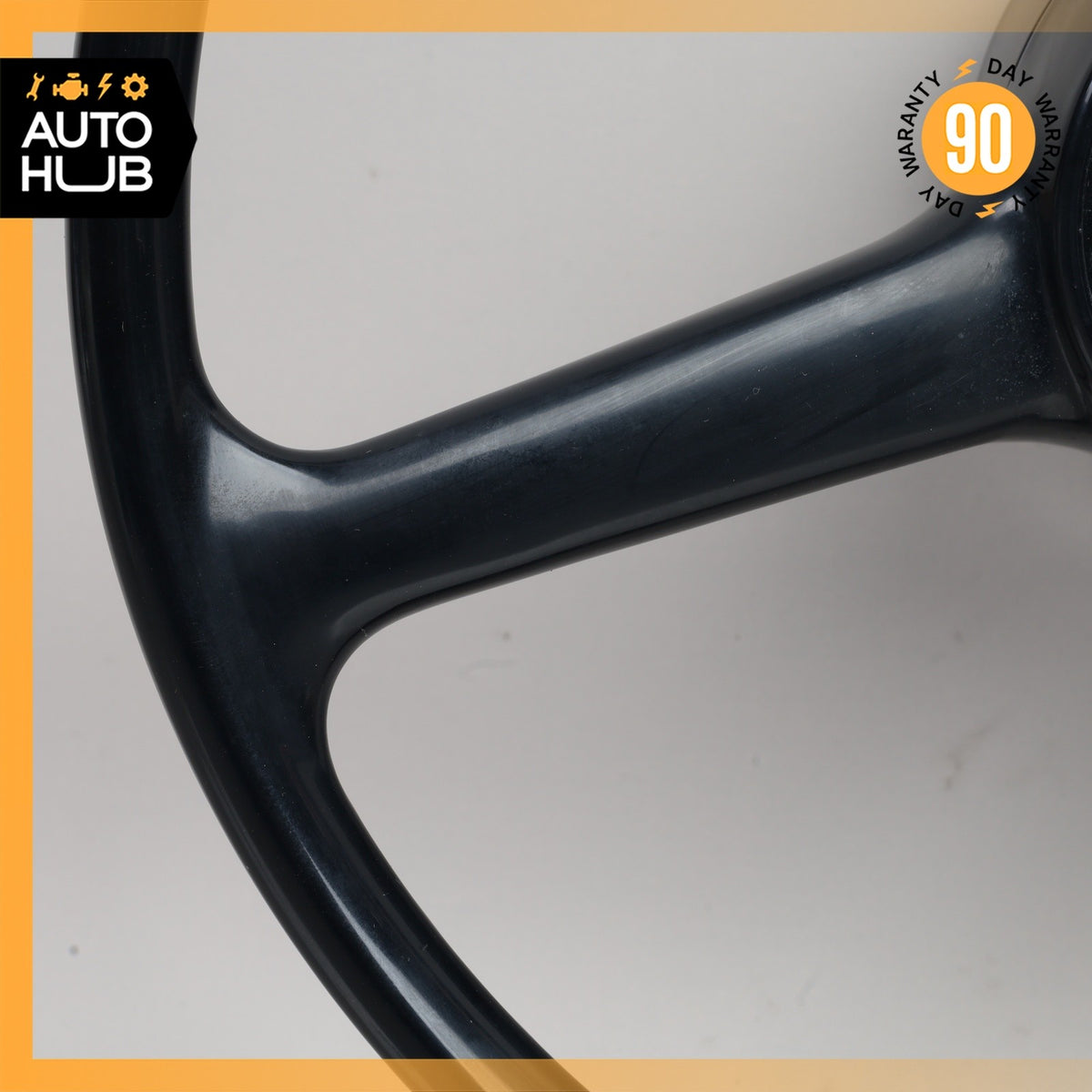 81-89 Rolls Royce Silver Spirit Spur Mulsanne Steering Wheel Black UR20397 OEM - photo 4