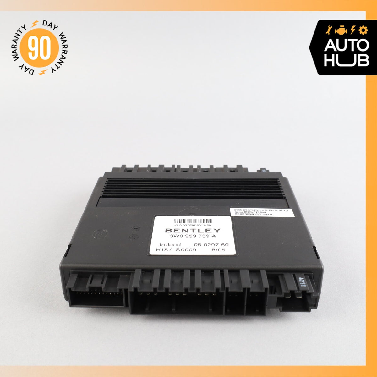 03-11 Bentley Continental GT GTC Front Right Side Seat Control Module OEM 73k - photo 6