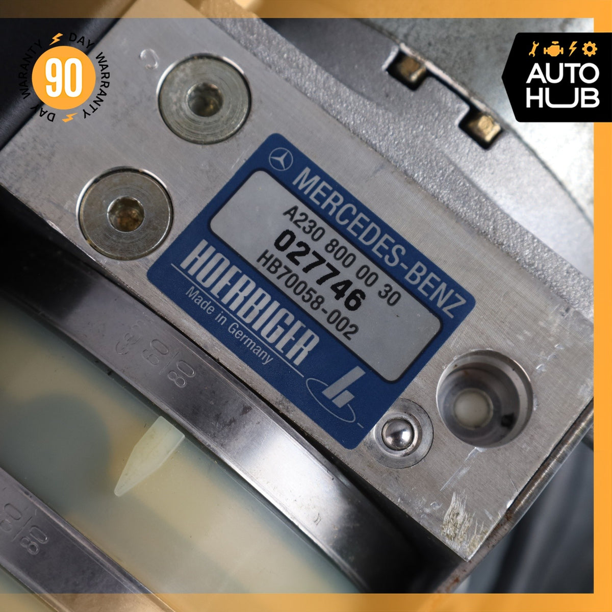03-08 Mercedes R230 SL500 SL550 Convertible Top Hydraulic Pump Motor OEM - photo 6