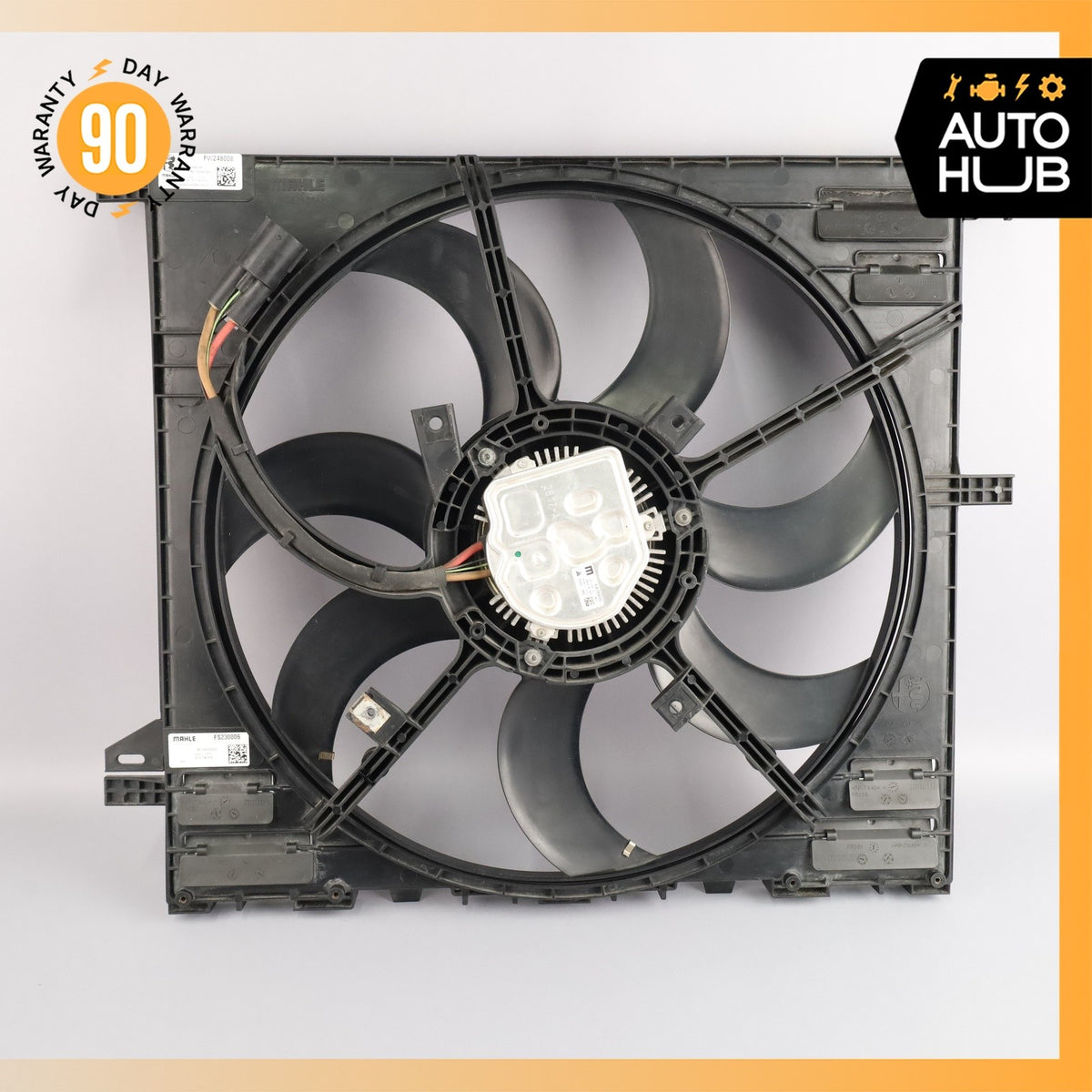 17-26 Alfa Romeo 952 Giulia Engine Cooling Fan Assembly OEM 73k - photo 2