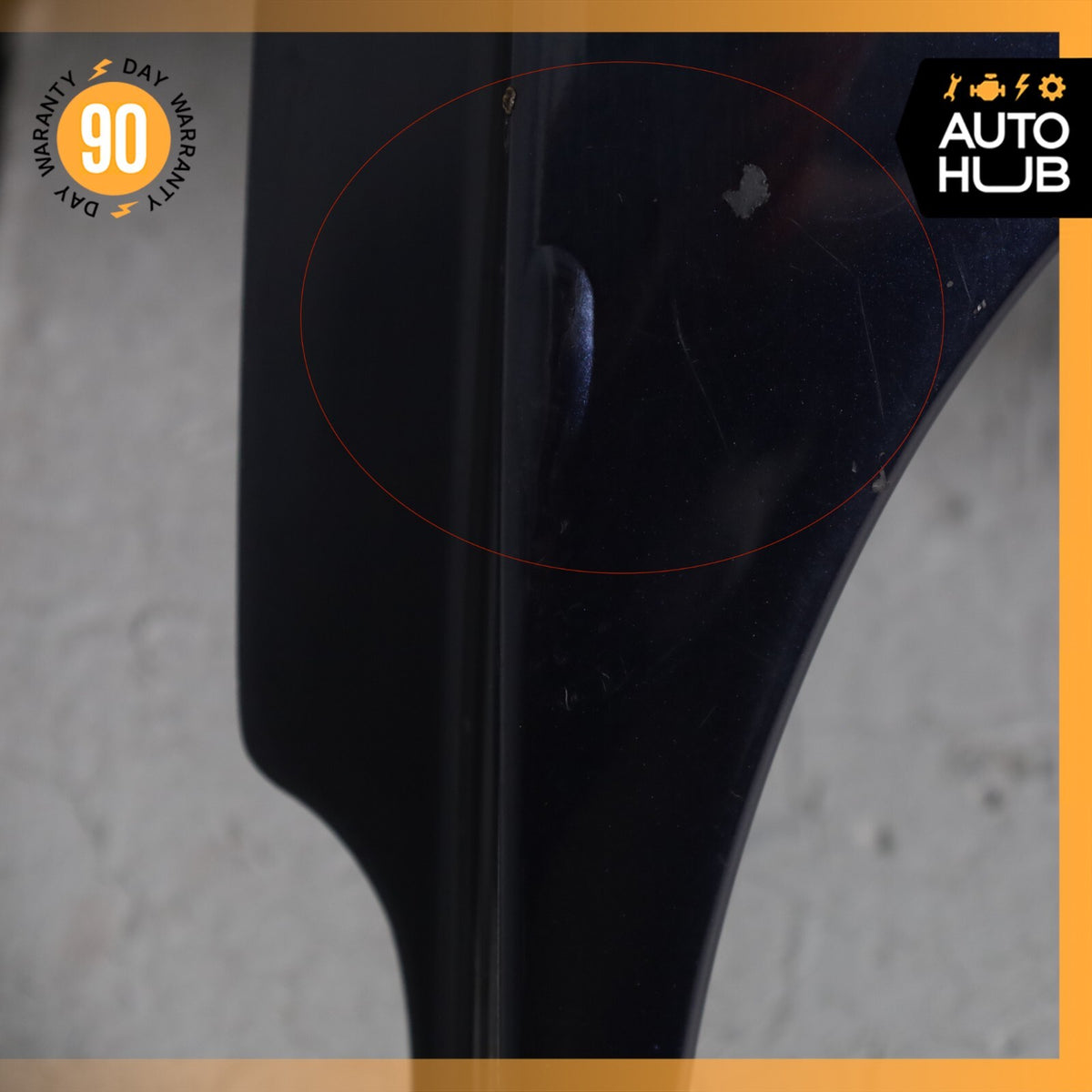 03-11 Bentley Continental GT GTC Left Driver Side Fender Assembly Blue OEM - photo 9