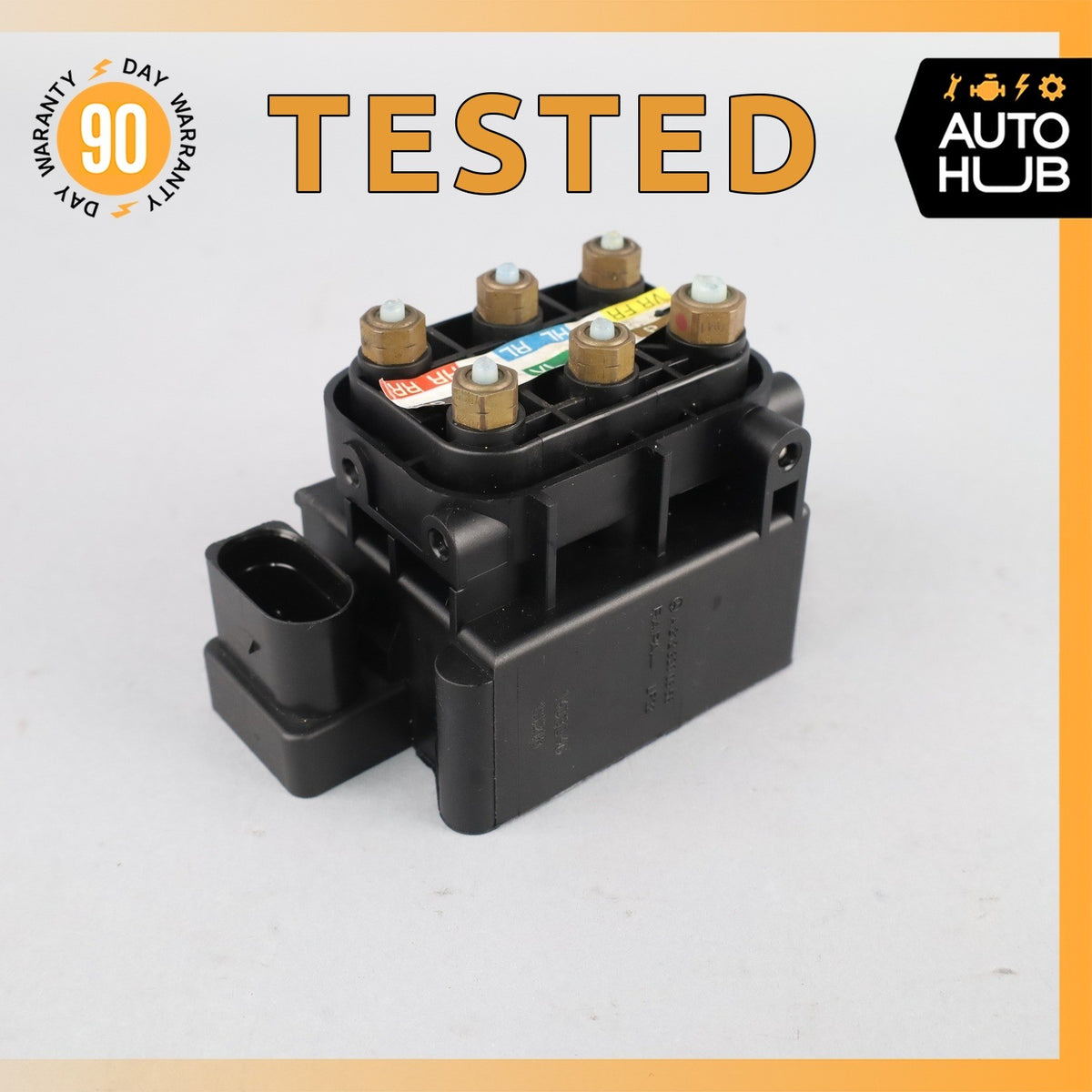 06-20 Mercedes X164 GL550 S550 Airmatic Air Pneumatic Suspension Valve Block OEM - photo 1