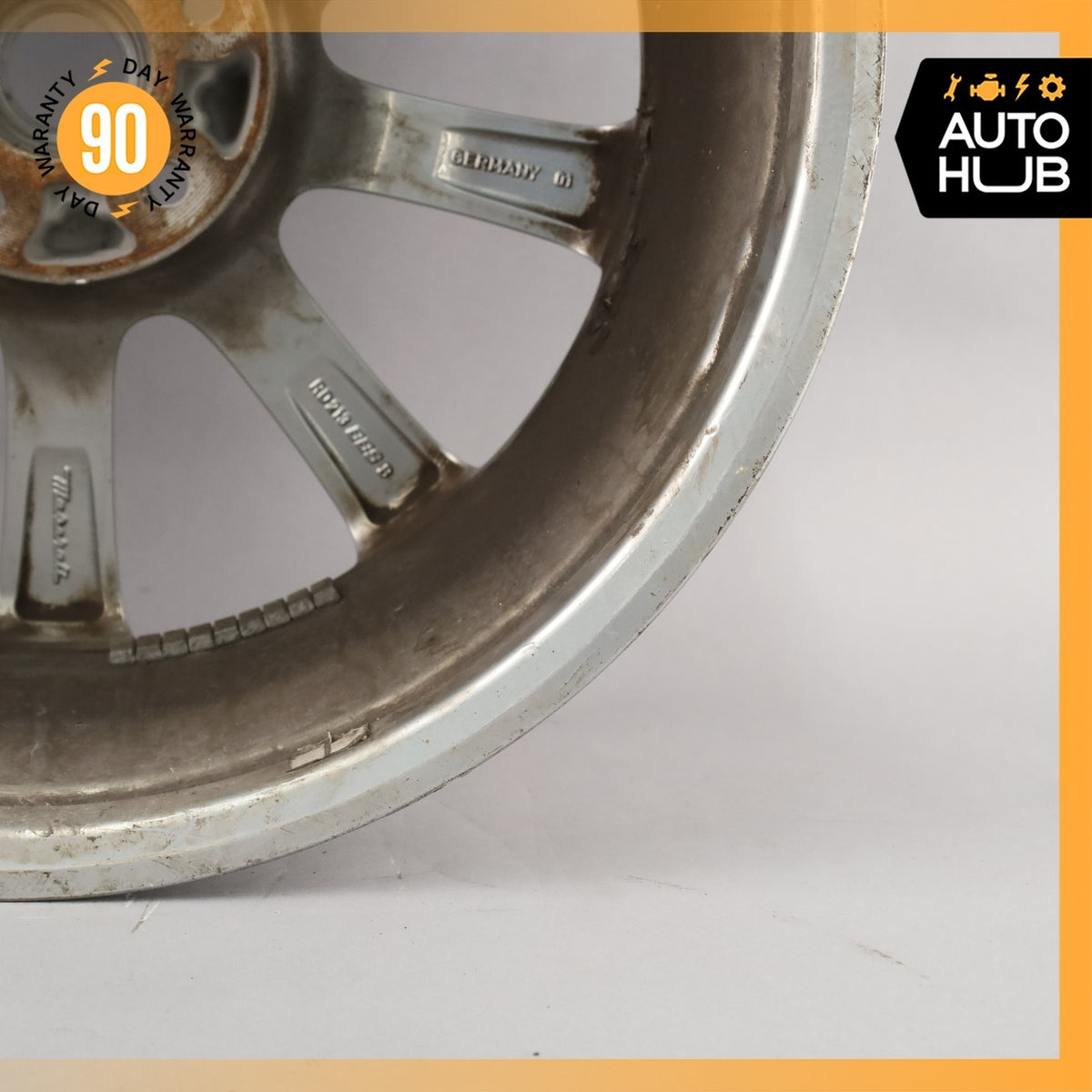 Maserati Quattroporte M139 8.5 x 19 19" Front Wheel Rim Silver 193840 OEM - photo 11