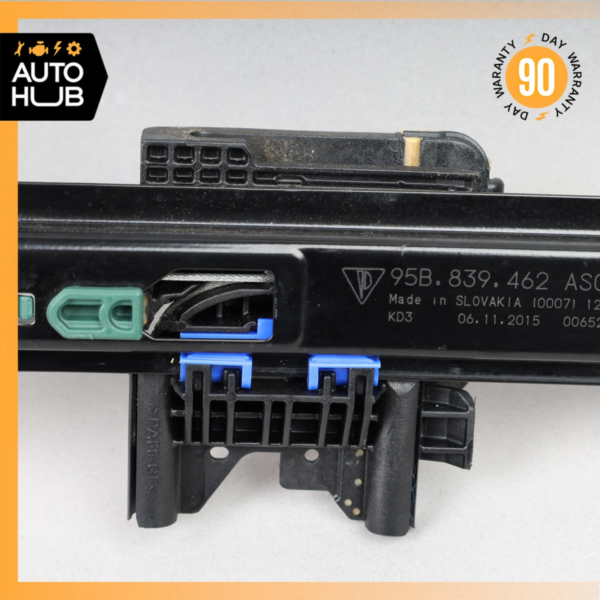 Porsche Macan 95B Rear Right Side Window Regulator Motor 95B839462 OEM 70k - photo 4