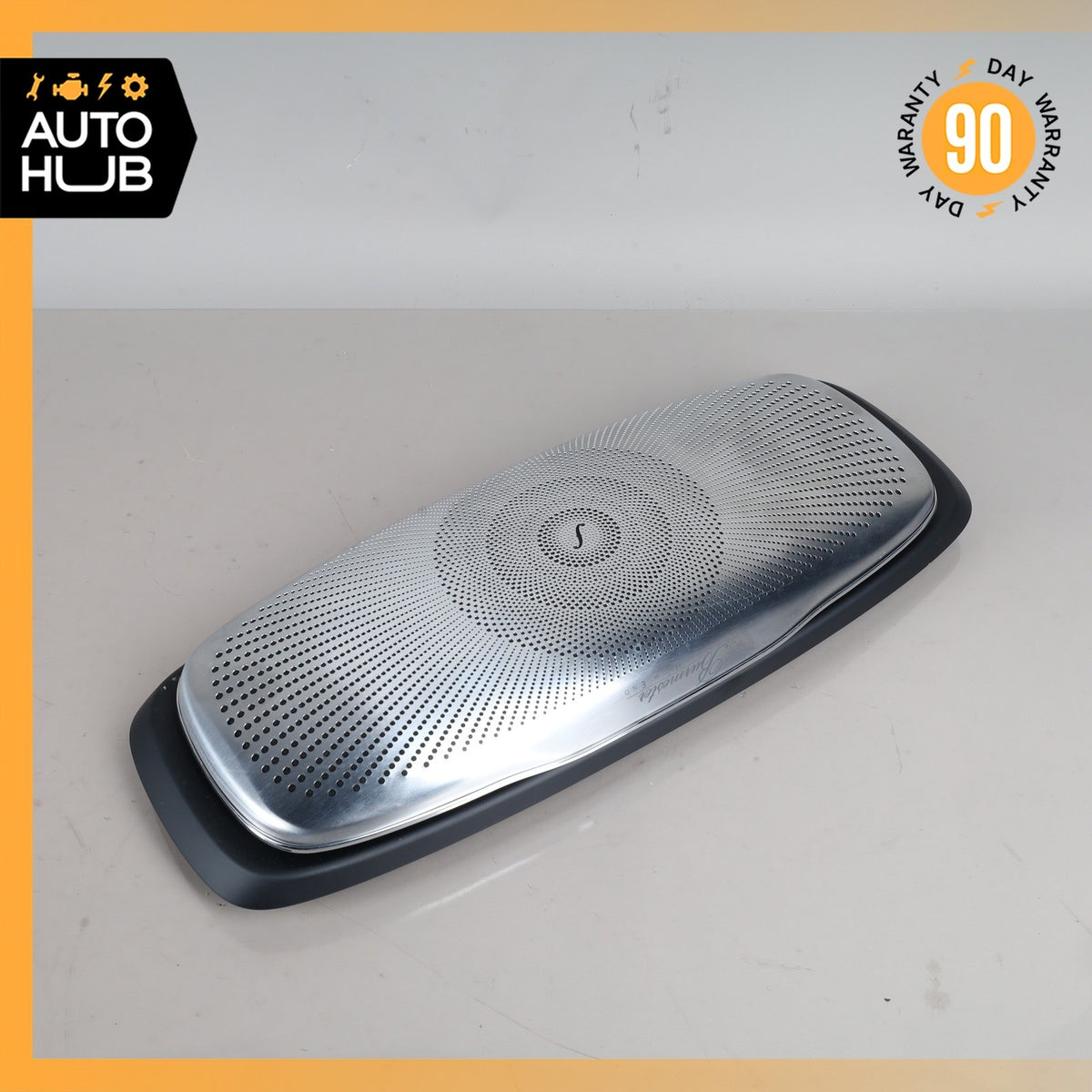 14-17 Mercedes W222 S63 S65 AMG MAYBACH Rear Ceiling Speaker Cover w/LED OEM - photo 1