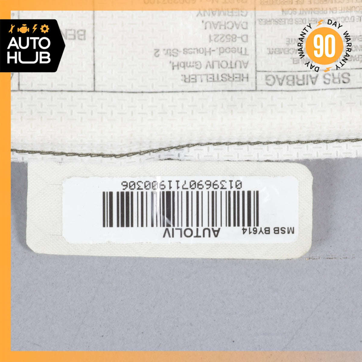 03-10 Bentley Continental GT Coupe Roof Curtain Airbag Air Bag Left Side OEM 87k - photo 9