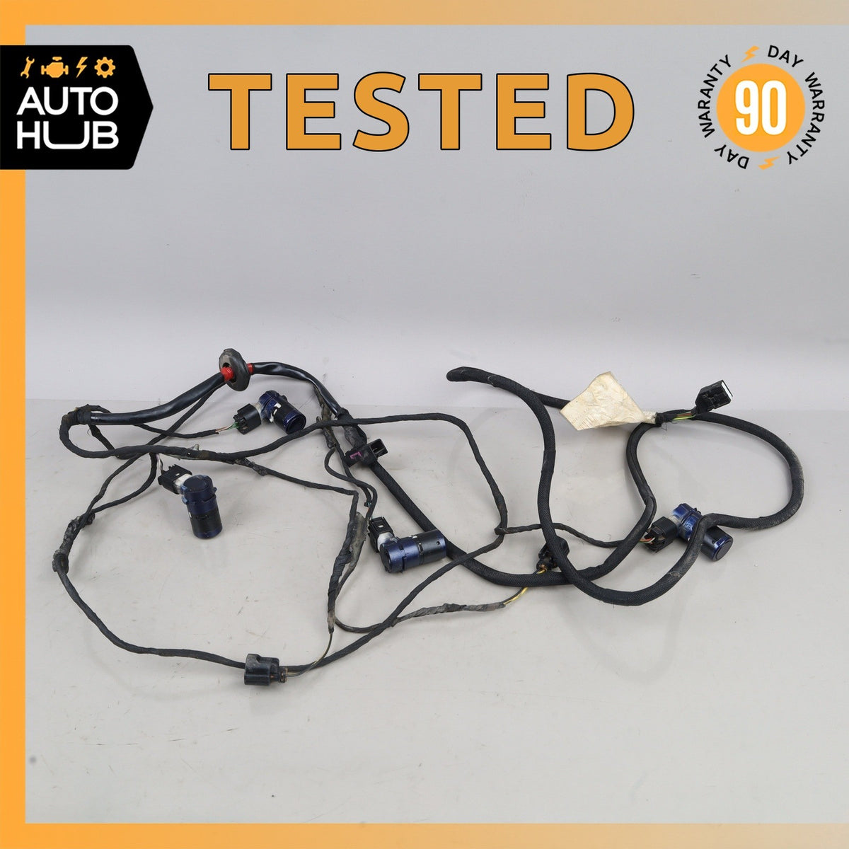 03-08 Maserati Quattroporte M139 Rear Bumper Parking Wire Harness OEM - photo 1