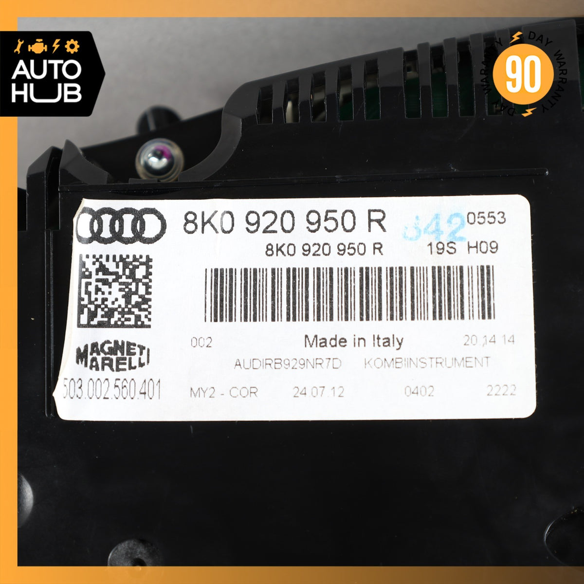 Audi B8 A4 Instrument Gauge Cluster Speedometer 8K0920950R OEM - photo 13