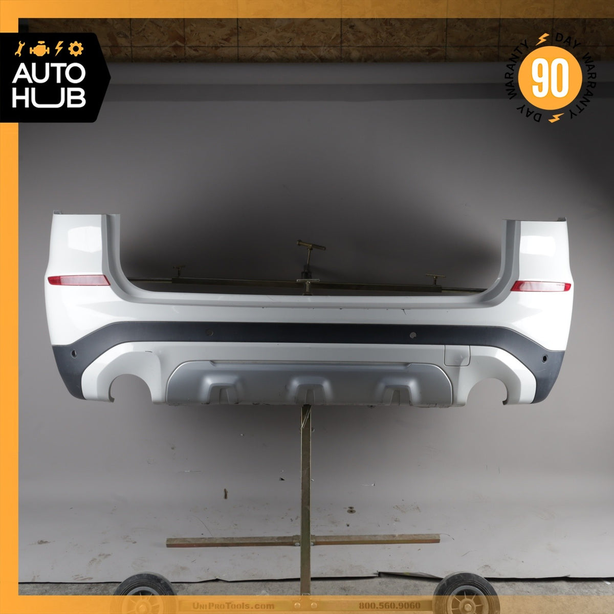 18-21 BMW G01 X3 Rear Bumper Cover Assembly White OEM - photo 1