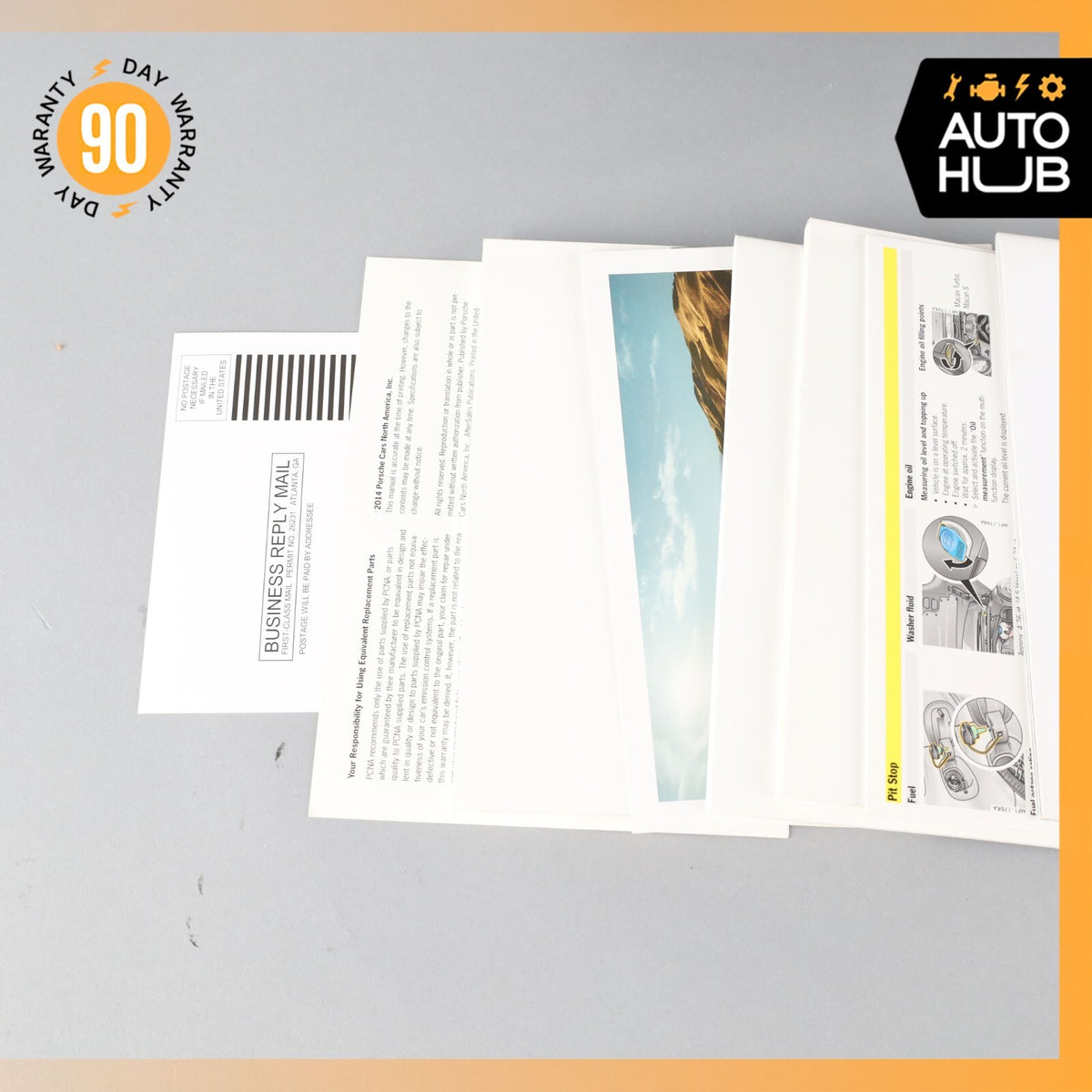 2015 Porsche Macan Turbo 95B Owner's Operator's Manual Book OEM - photo 6