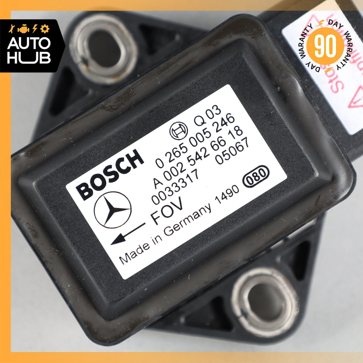 03-06 Mercedes W220 S350 SL500 CL500 Yaw Turn Rate Acceleration Sensor OEM - photo 4