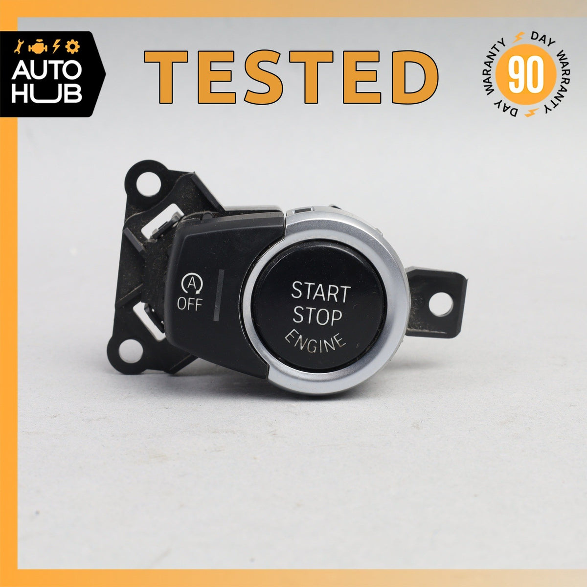 14-18 BMW F15 X5 Ignition Switch Push Button 61319291689 OEM - photo 1