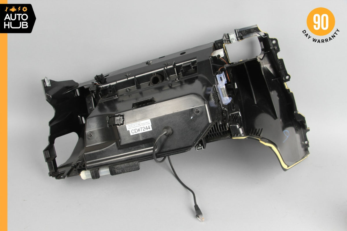07-09 Mercedes W211 E350 E550 Dashboard Glove Box Storage Compartment Black OEM - photo 9