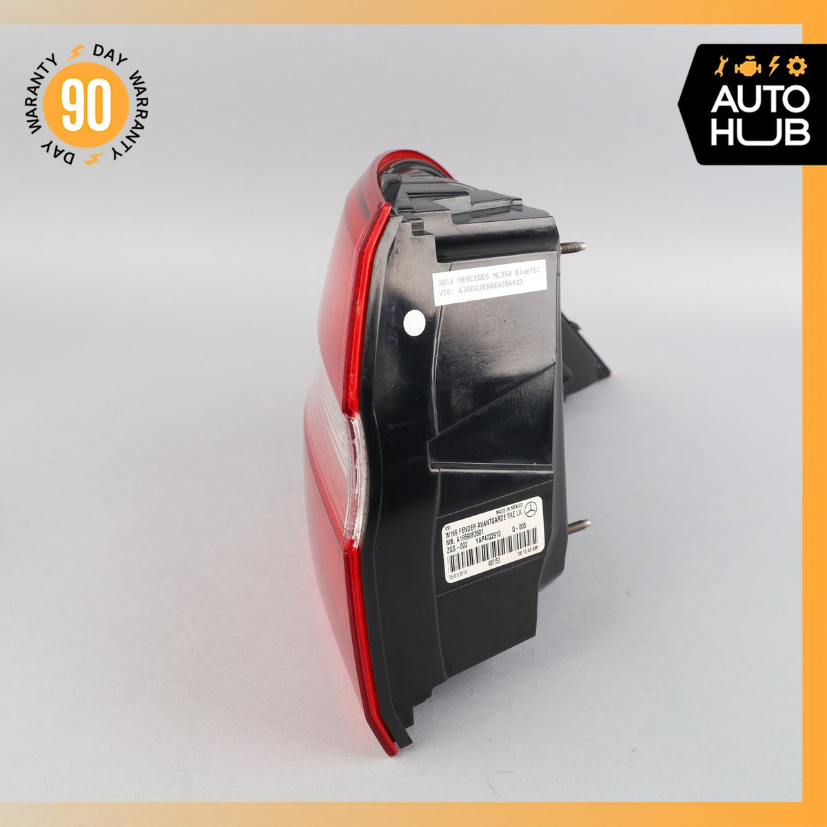 12-15 Mercedes W166 ML350 ML63 AMG Left Driver Side Outer Tail Light Lamp OEM - photo 19