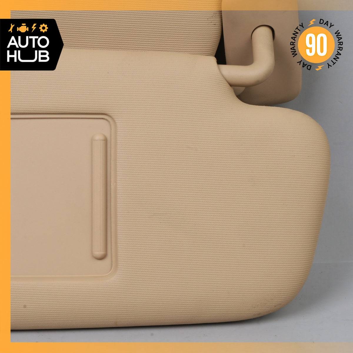 11-14 Porsche Cayenne 958 Sun Visor Sunvisor Front Right Side Beige OEM - photo 15