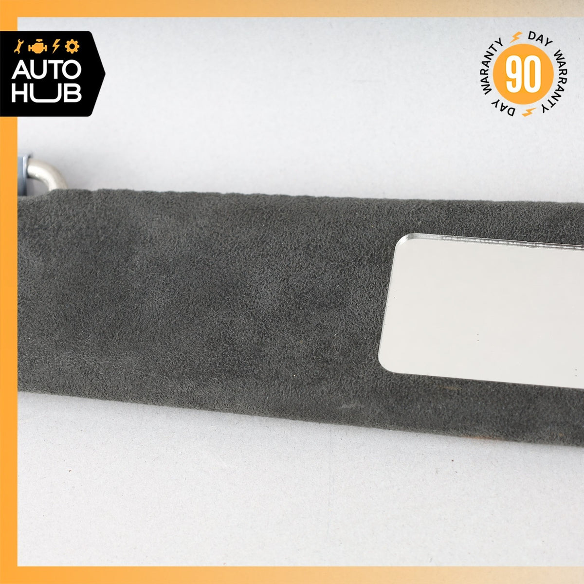 05-07 Aston Martin DB9 Left Side Sunvisor Sun Visor Suede OEM 34k - photo 5