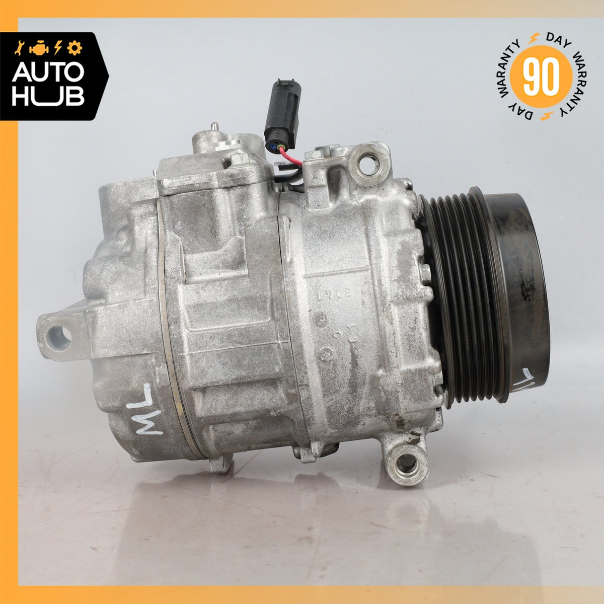 06-13 Mercedes W164 ML550 ML350 A/C Air Conditioning Compressor 0012308211 OEM - photo 7