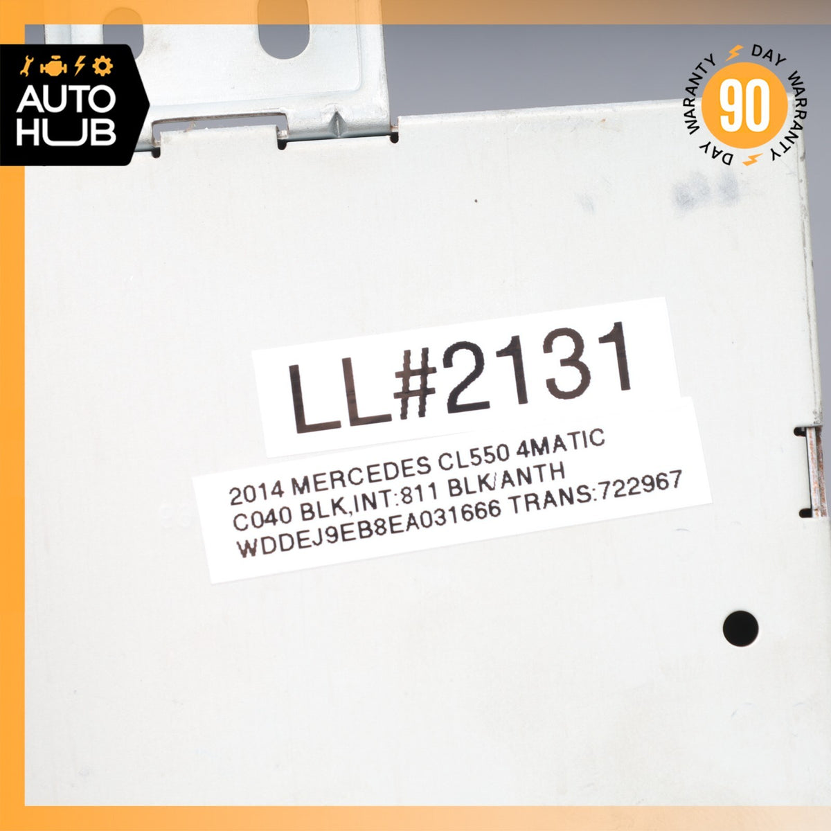 Mercedes W216 CL550 S400 SLK350 Communication Interface Module 1729009302 OEM - photo 8