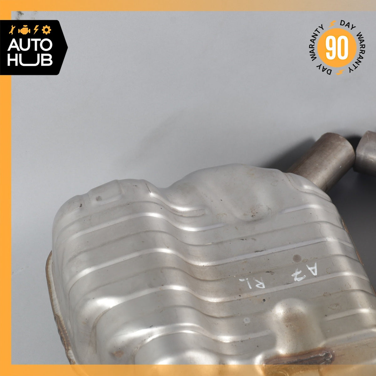 12-15 Audi 4G8  A7 A6 3.0L V6 Left & Right Exhaust Muffler Mufflers Tips OEM - photo 5