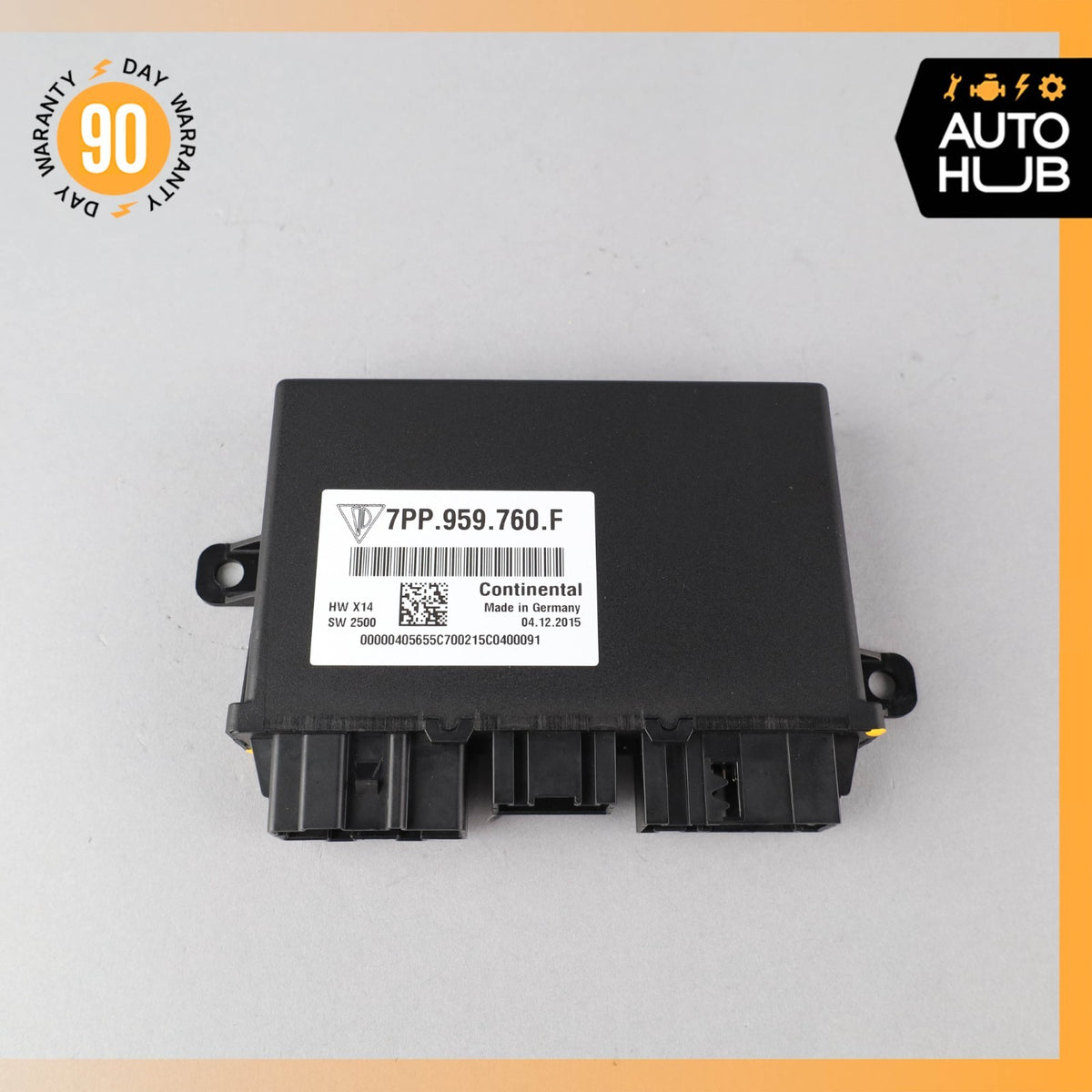 Porsche Cayenne 958 Front Left or Right Seat Control Module Unit 7PP959760F OEM - photo 6