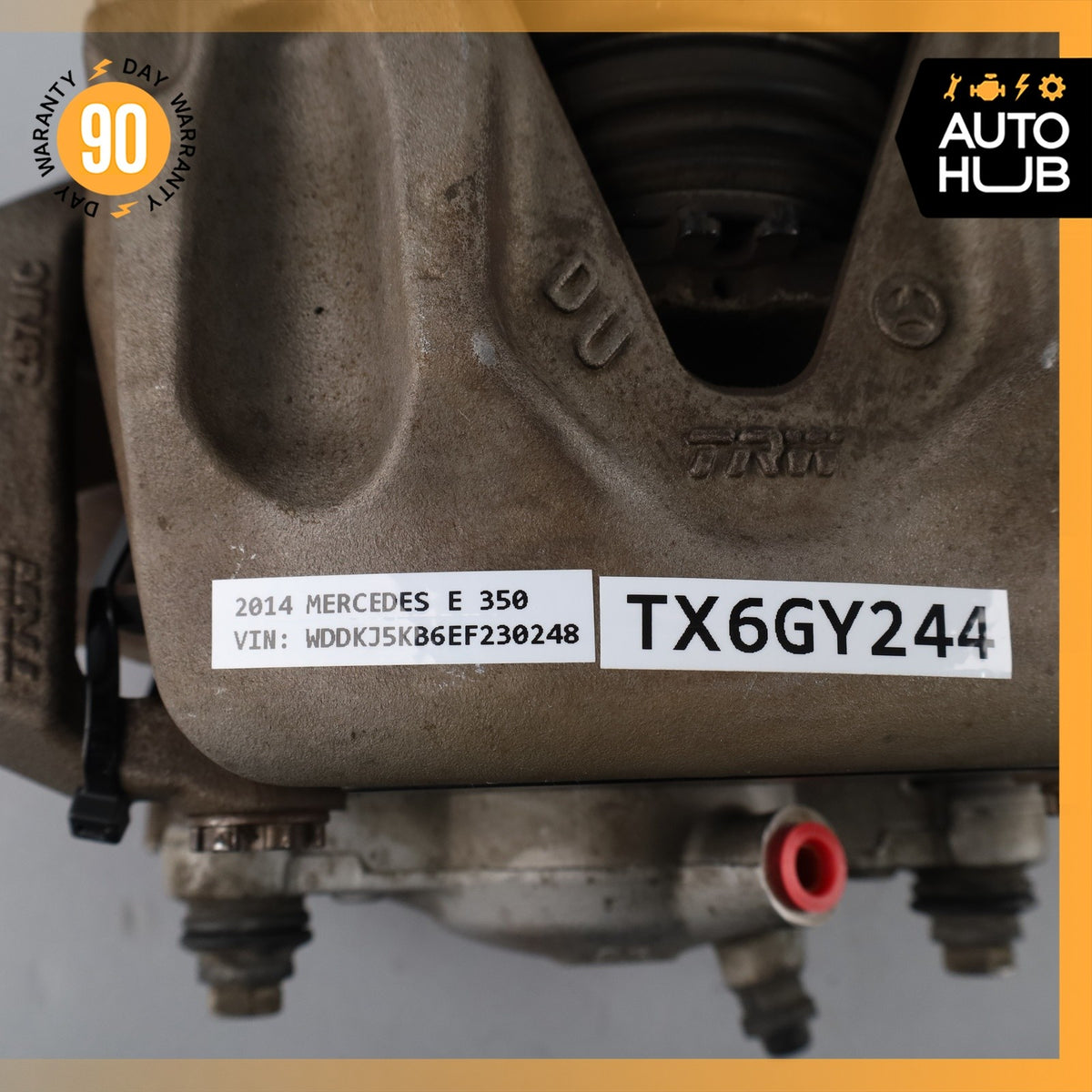 08-18 Mercedes W207 E350 CLS400 Front Brake Calipers Left and Right Set OEM - photo 12
