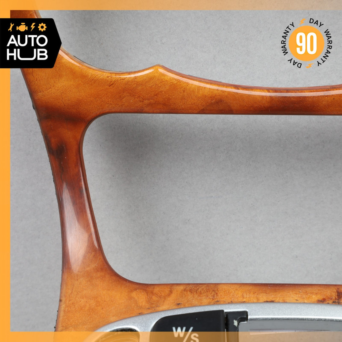 03-04 Mercedes R230 SL500 SL600 Center Console Trim Bezel Wood OEM - photo 7