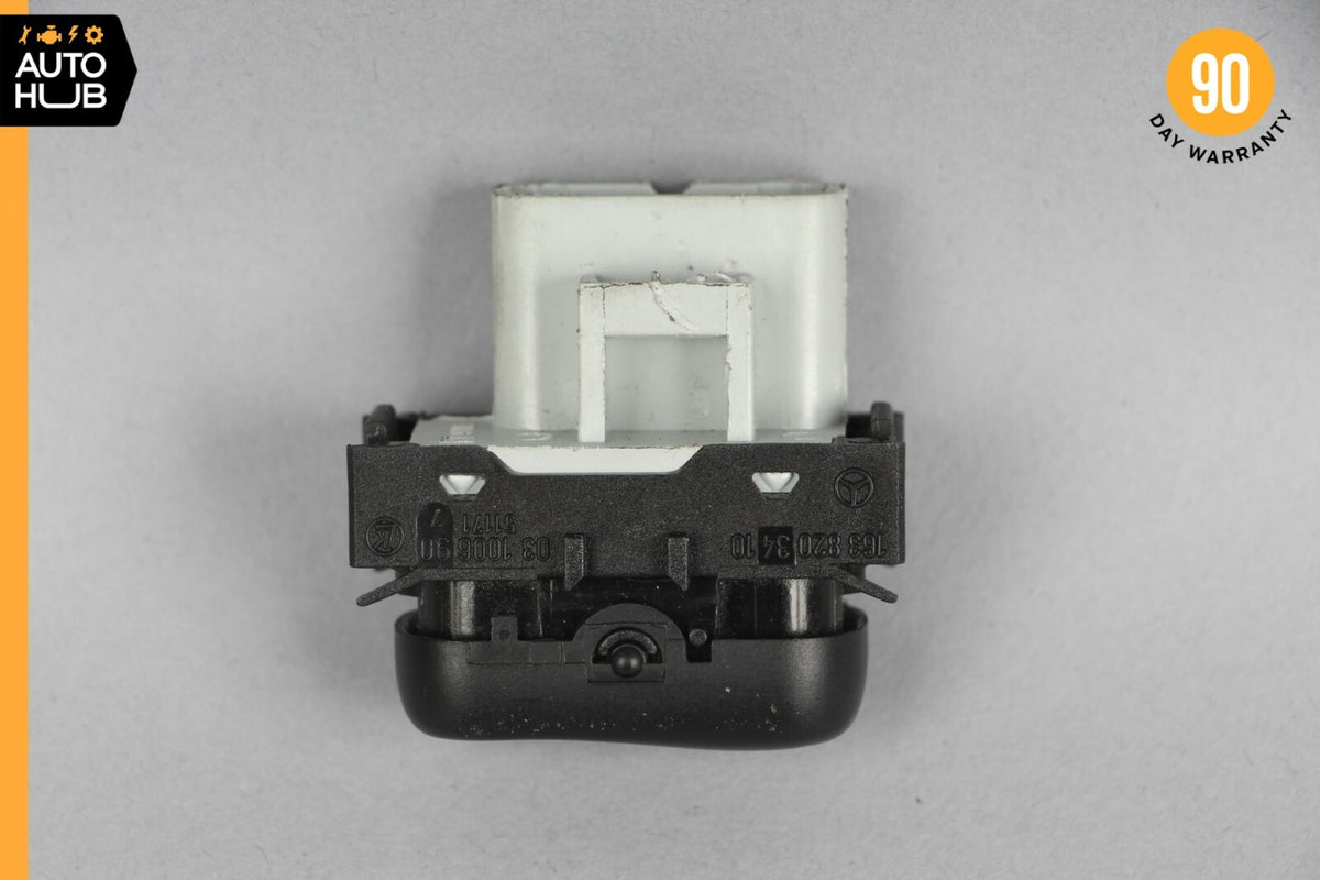 02-05 Mercedes W163 ML350 ML320 Rear Window Wiper Switch Button 1638203410 OEM - photo 6