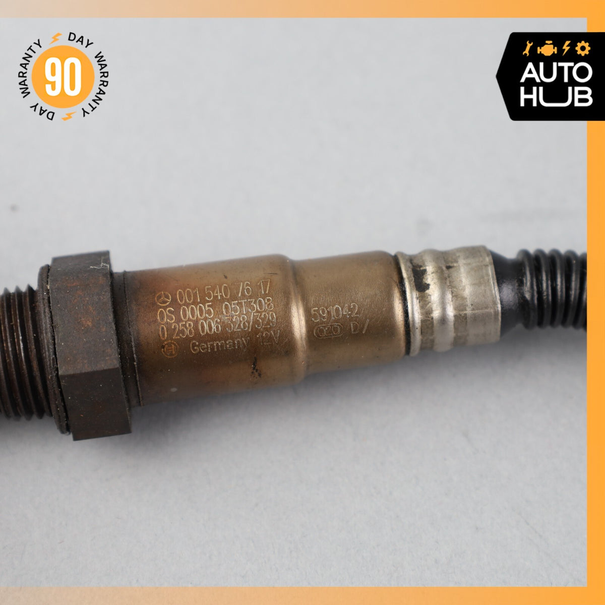03-08 Mercedes W219 CLS500 ML500 E55 Oxygen O2 Sensor Lambda 0015407617 OEM - photo 10