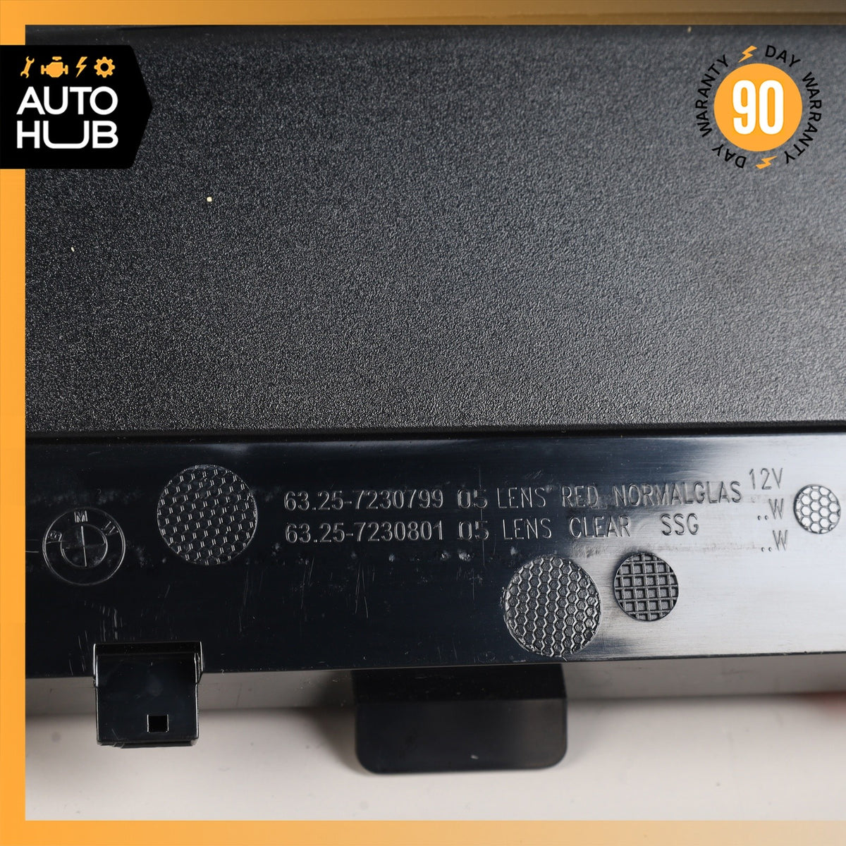 11-16 BMW F10 550i 535i Rear Third Brake Stop Lamp Light w/ Trim 63257230799 OEM - photo 10