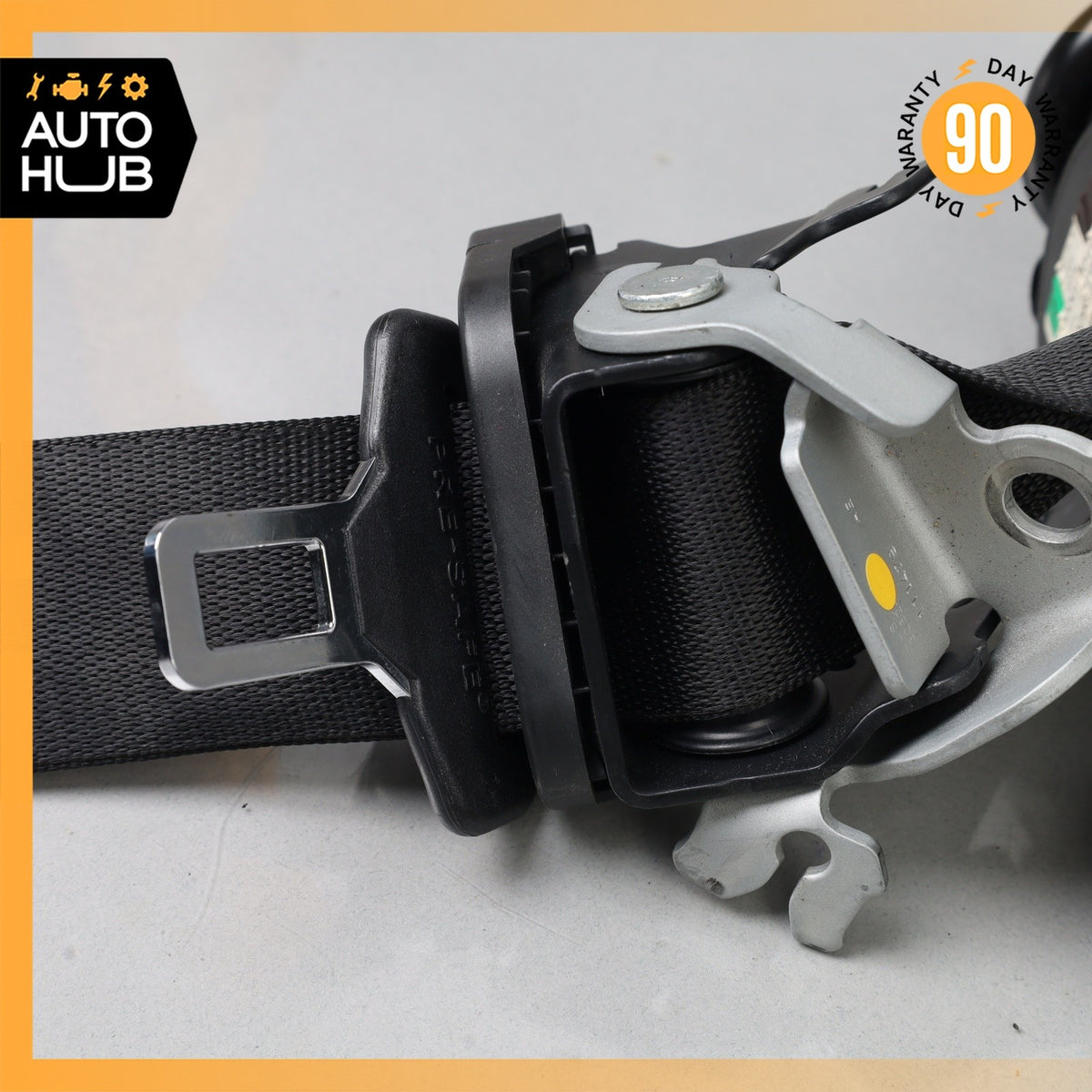 10-13 Mercedes W207 E550 E350 Front Right Passenger Side Seat Belt Black OEM 76k - photo 5